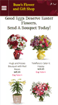 Mobile Screenshot of busesflowershop.com